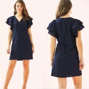 Lily Pulitzer True Navy Kathie Dress